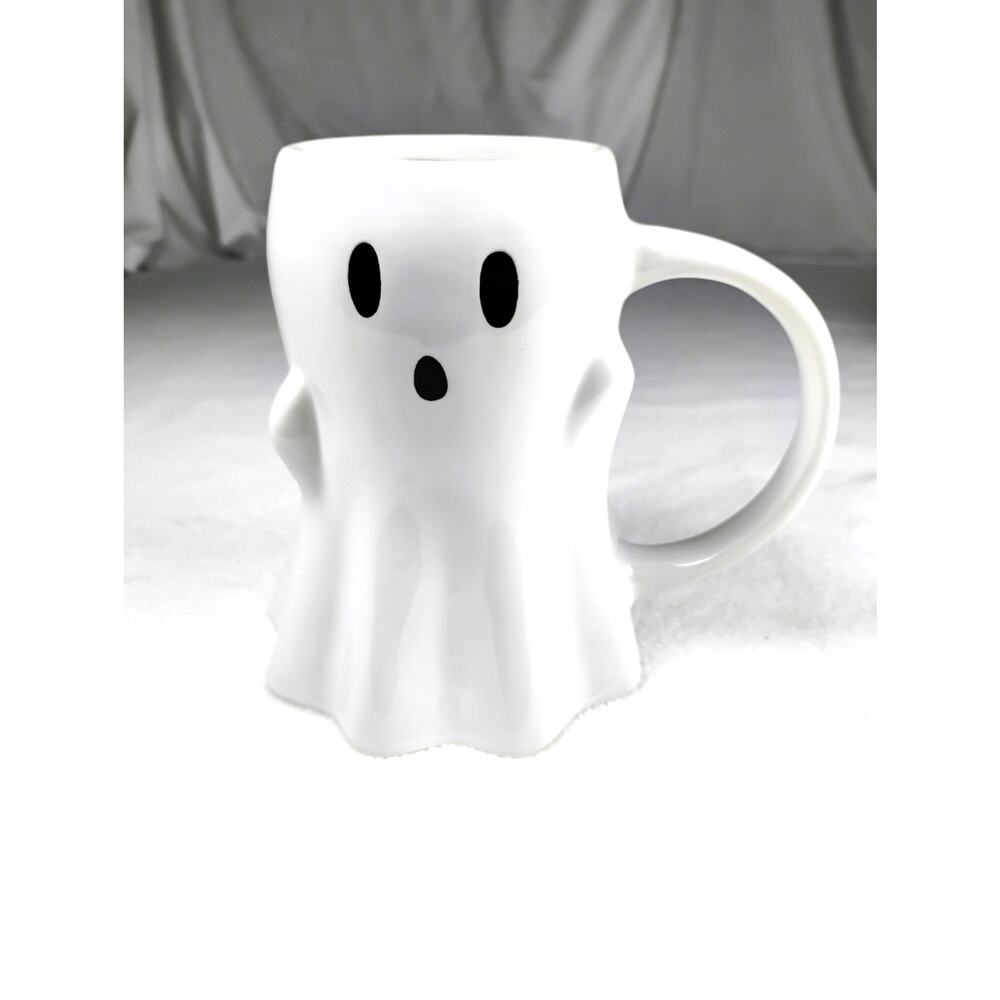 Hyde EEK Boutique Ghost Mug White Ceramic Halloween Coffee Cup Target